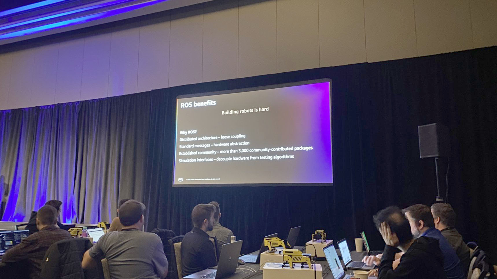 AWS re:Invent 2022： セッションの様子（Workshops）