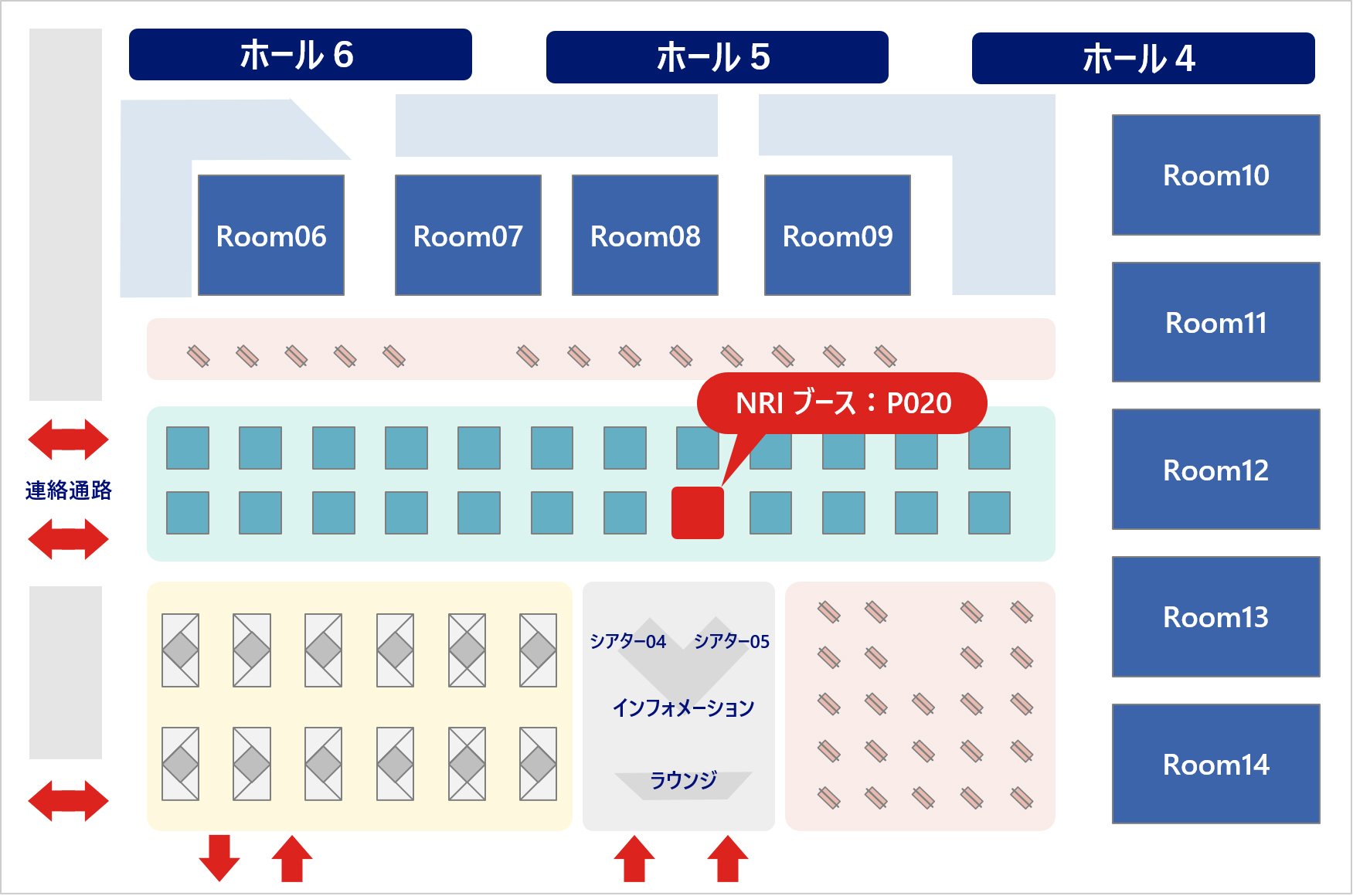 2026年AWS-Summit-Japan会場レイアウト図